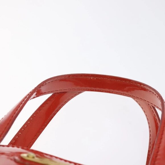 LOUIS VUITTON Monogram Vernis Wilshire PM Bag Orenge Sunset - Picture 5 of 16